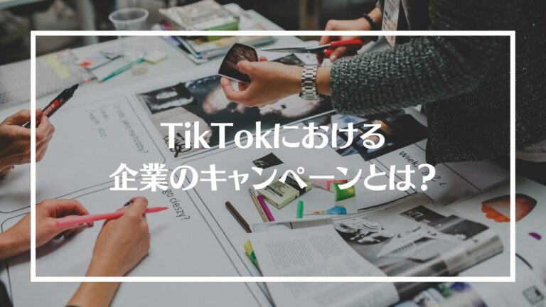 TikTok 企業キャンペーン