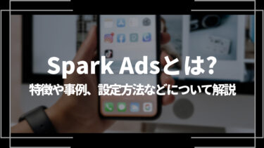 【TikTok】Spark Adsとは？企業事例やメリット、設定のやり方を解説