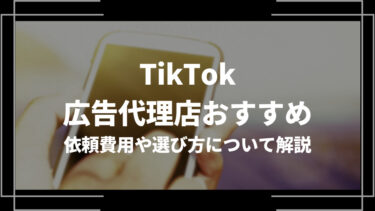 TikTok広告代理店おすすめ8選！依頼する際の費用や選び方、注意点を解説