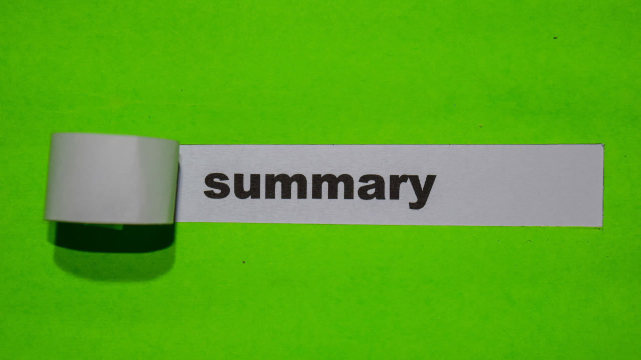 summaryと書かれた画像